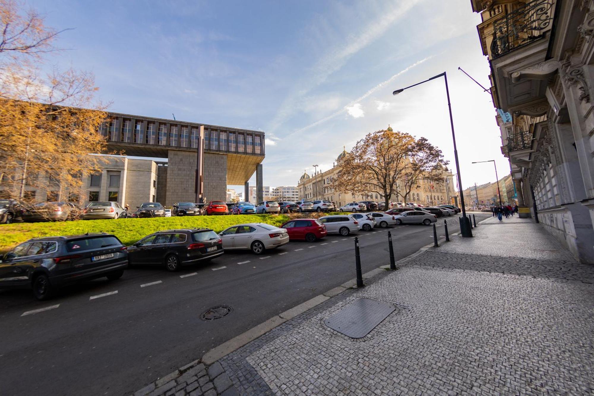 Wenceslas Square Apartment Prague Exterior photo